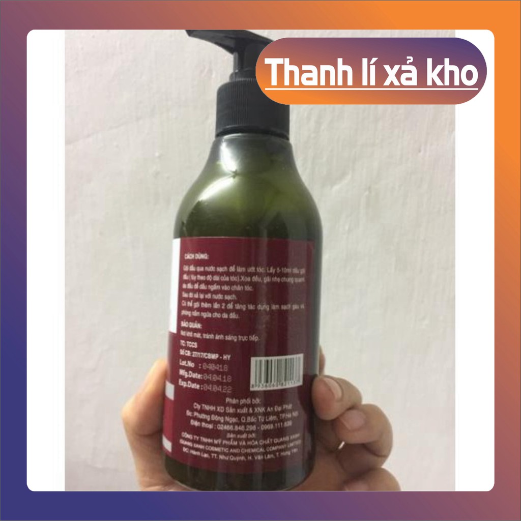 [FREE SHIP] Dầu gội thảo dược bồ kết hoa bưởi chiết xuất từ thiên nhiên, ngăn rụng tóc và nhanh mọc tóc hàng Việt Nam 