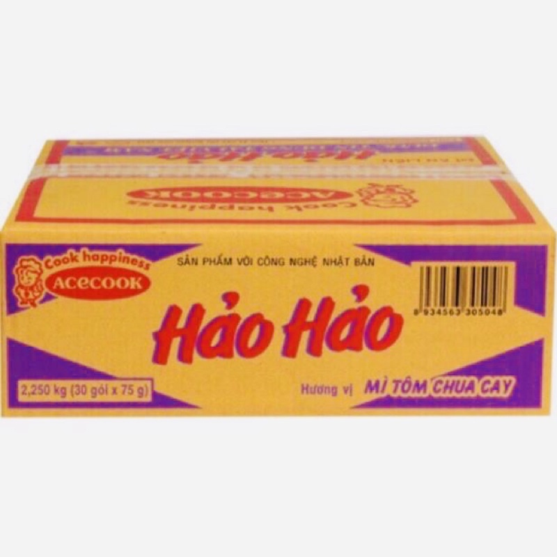 Date mới nhất 2022- Mì Tôm Hảo Hảo chua cay 75g | BigBuy360 - bigbuy360.vn