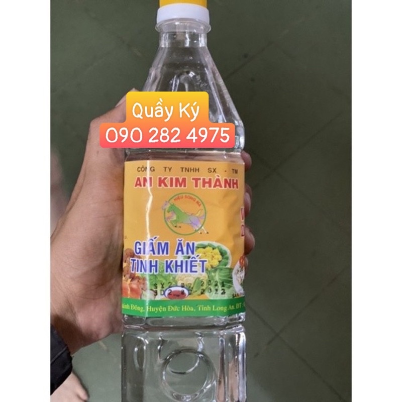 Giấm ăn tinh khiết an kim thành 900ml