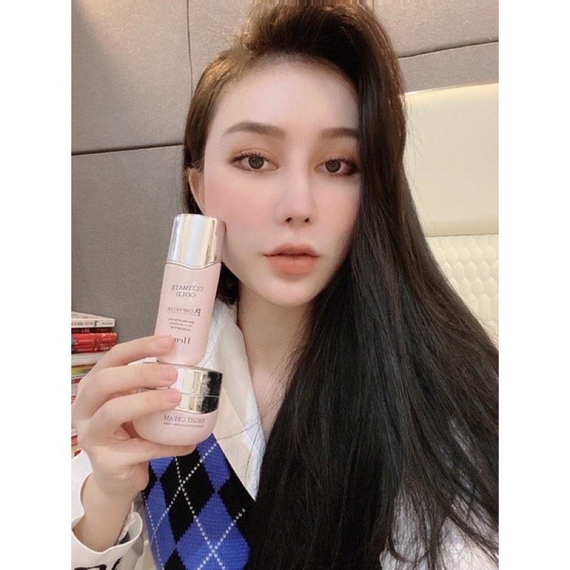 Serum Luxury Hemia Hàn Quốc - Cấp ẩm, dưỡng trắng căng bóng, se khít lỗ chân lông, làm đều màu da, chống lão hóa da