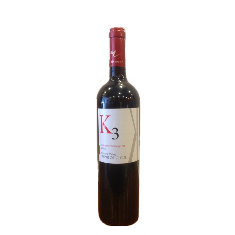Rượu vang Chile K3 Cabernet Sauvignon