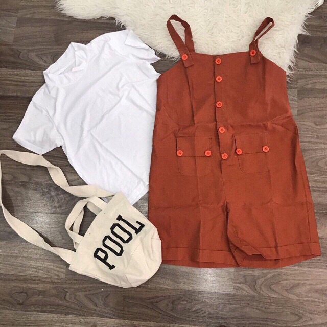 Yếm xanh lính phoi áo thun