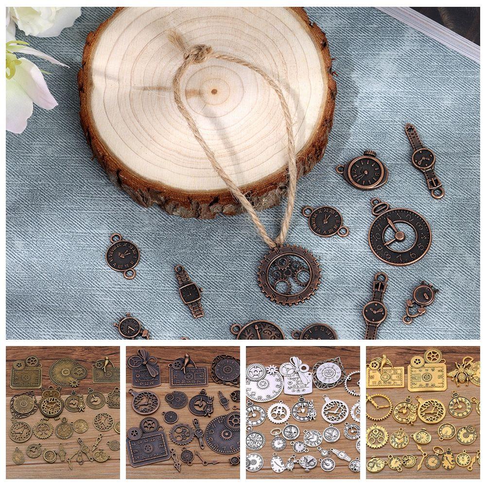 LUOL Túi 50g Hạt Cườm Làm Trang Sức Hình Đồng Hồ