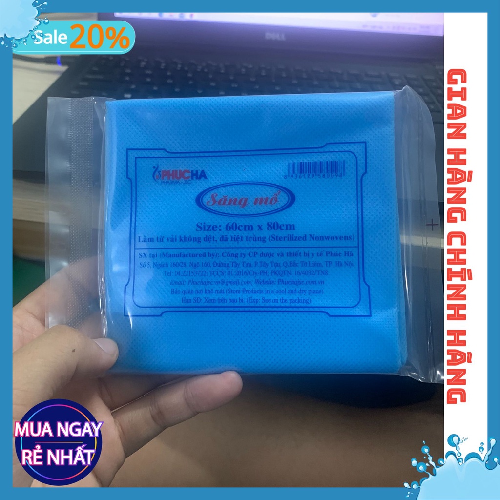 Săng Mổ Đã Tiệt Trùng Không Lỗ Vải Không Dệt