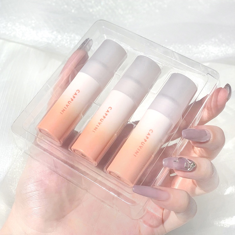 cây son kem lì Cappuvini lâu trôi mềm mượt không gây khô môi (có bán lẻ)