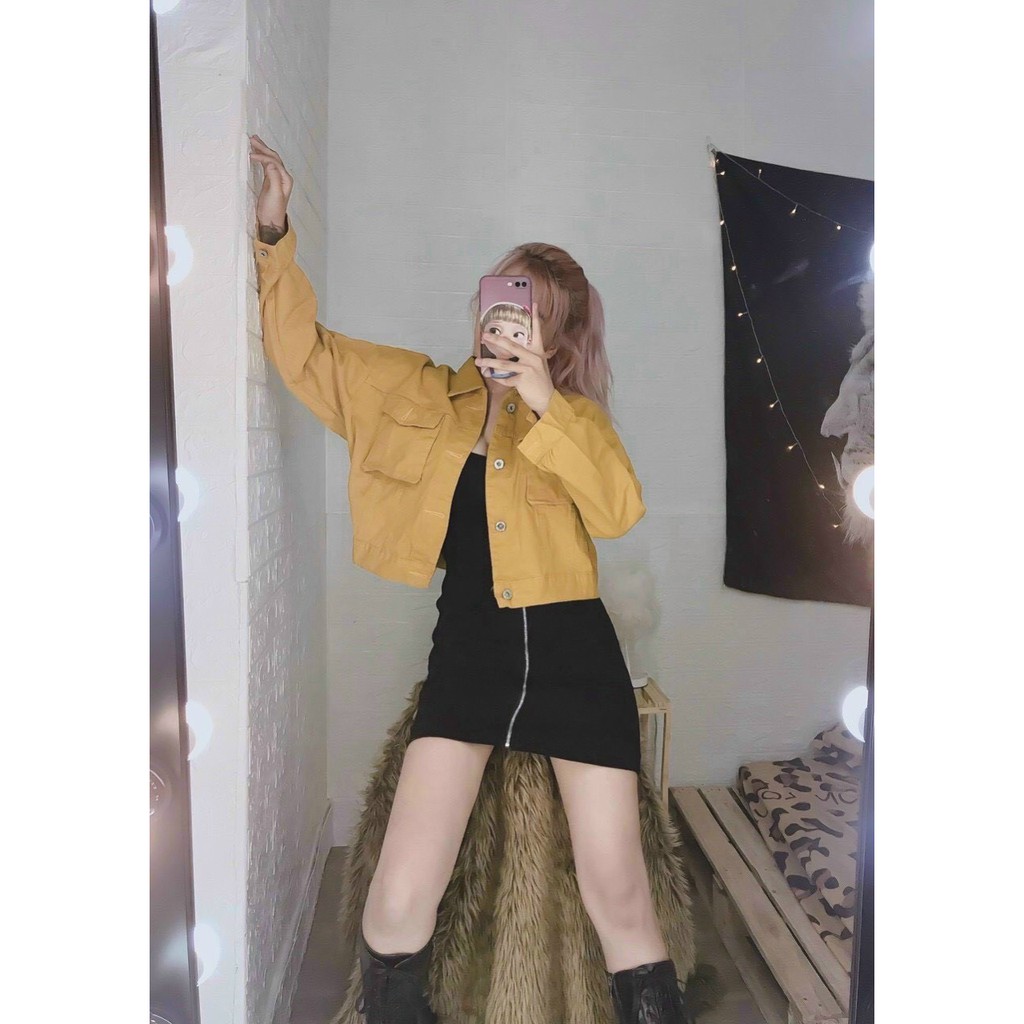 [HOT] Áo khoác kaki túi hộp chất vải dày dặn- loại 1- siêu đẹp - SẴN HÀNG | BigBuy360 - bigbuy360.vn