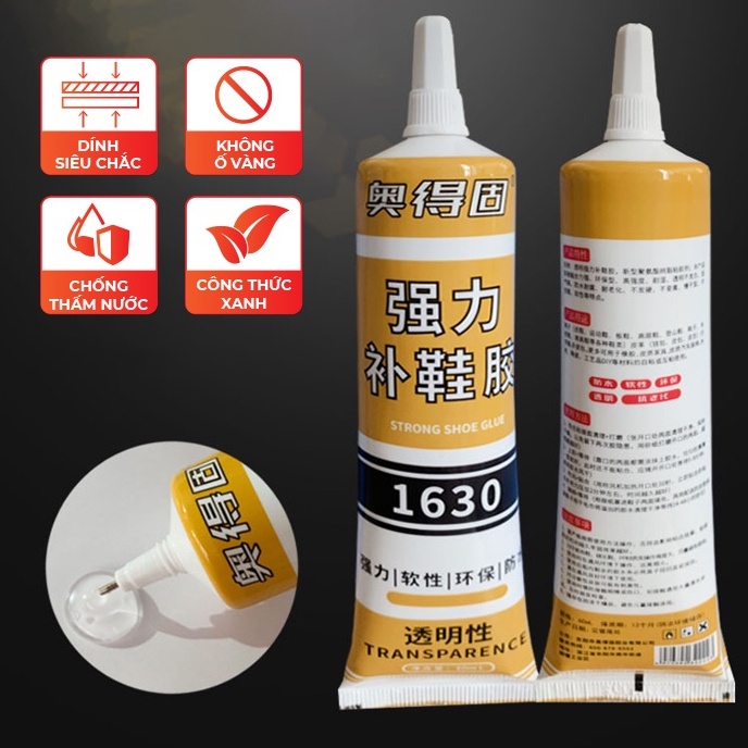 Keo Dán Giày Dép 1630 – Siêu Dính - Chắc chắn - Chịu lực tốt