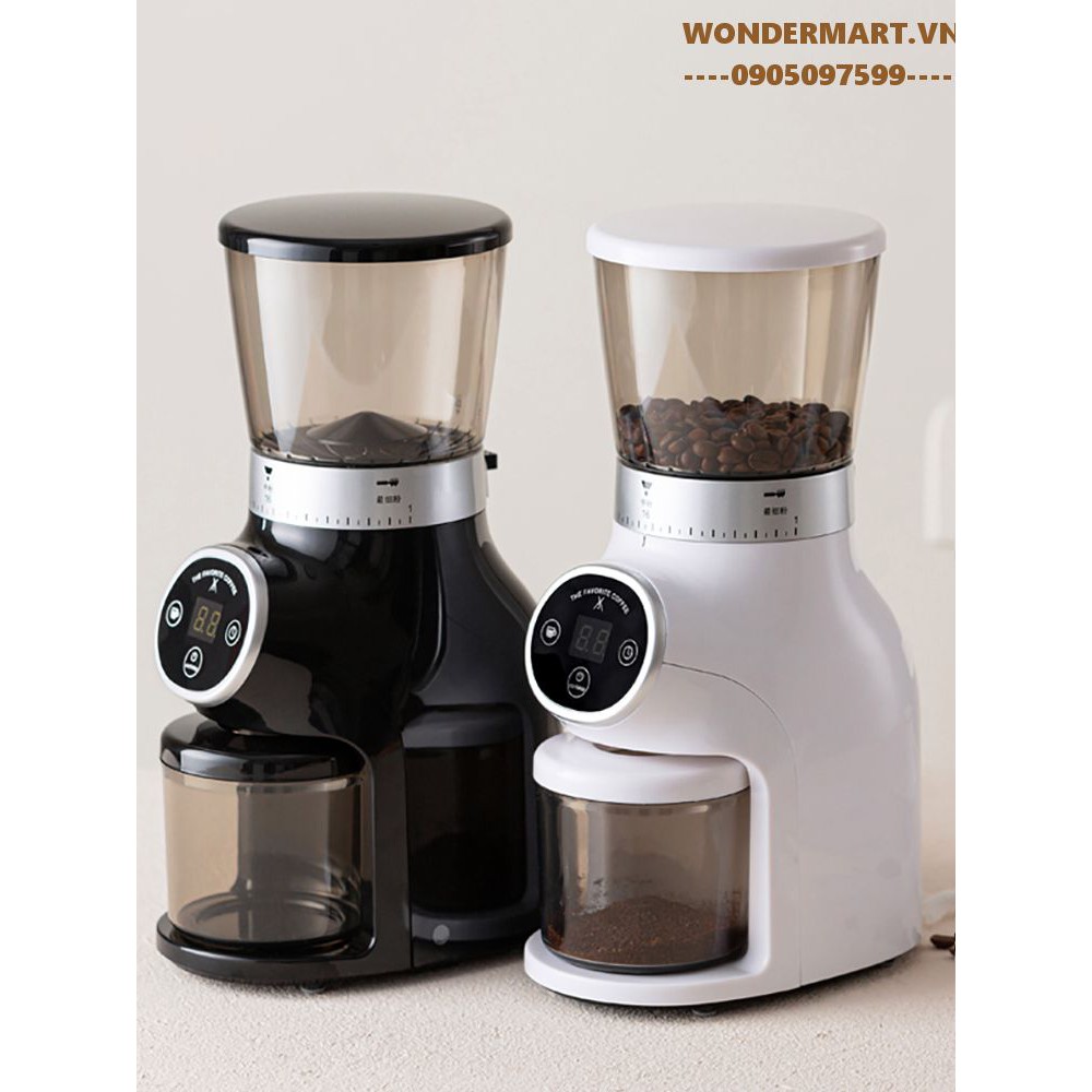 Máy xay cà phê THE FAVORITE COFFEE G01 trục xoắn 32 cấp độ mịn