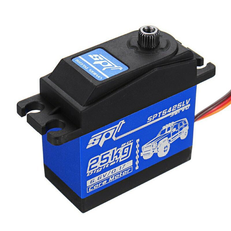 Servo spt5425 25kg 360 độ kéo tời scx10 trx4