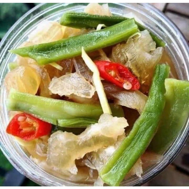 Gân bò rau tiến vua. Hũ 1kg