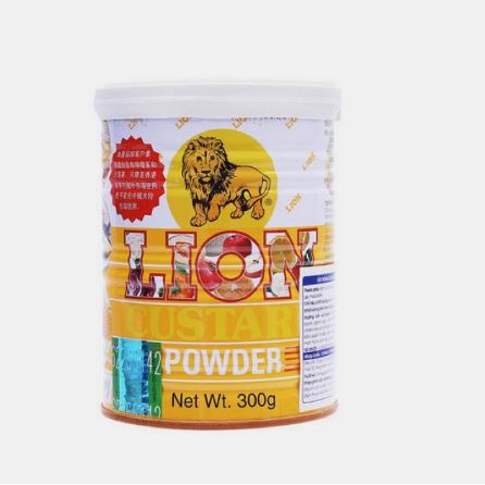 100g Bột Sư Tử Lion Custar / Bột Trứng Sữa