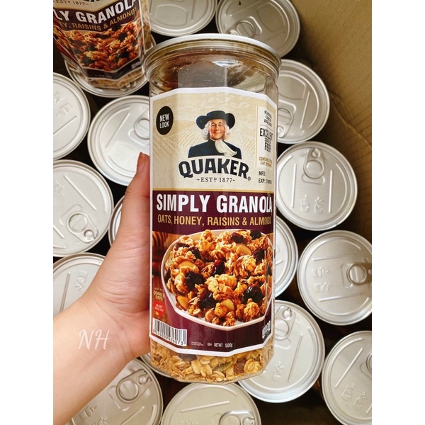 Ngũ cốc Granola_Ngũ cốc giảm cân_Granola siêu hạt 500gr