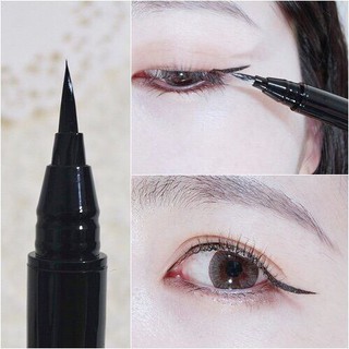 Kẻ Dạ Mắt Karadium Waterproof Brush Liner Black