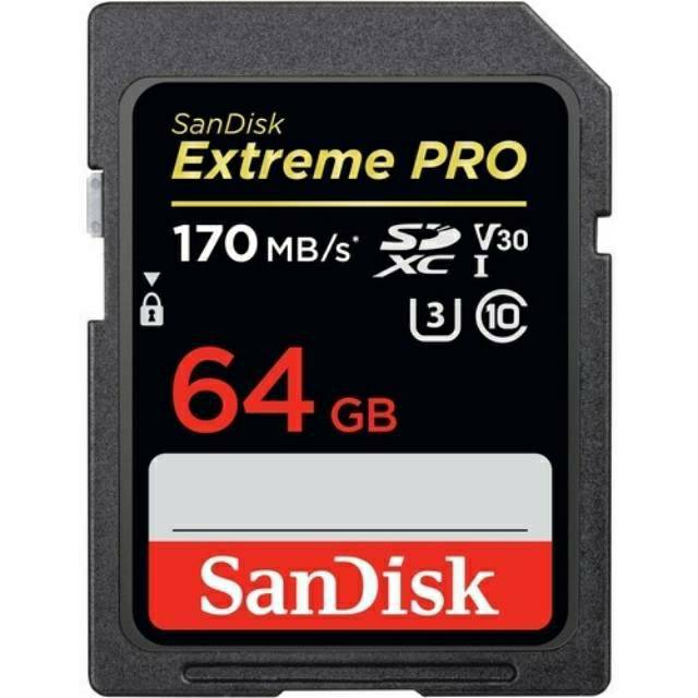 Thẻ Nhớ Sd Sandisk Extreme Pro Sdxc 64gb 170mbps