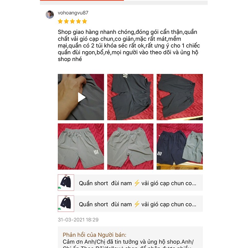 Combo 2 Quần đùi gió nam đẹp co giãn mềm mại thoải mái SH01 | BigBuy360 - bigbuy360.vn