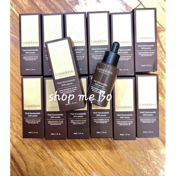 Serum dưỡng trắng Niacinamide 20% Lumiderm