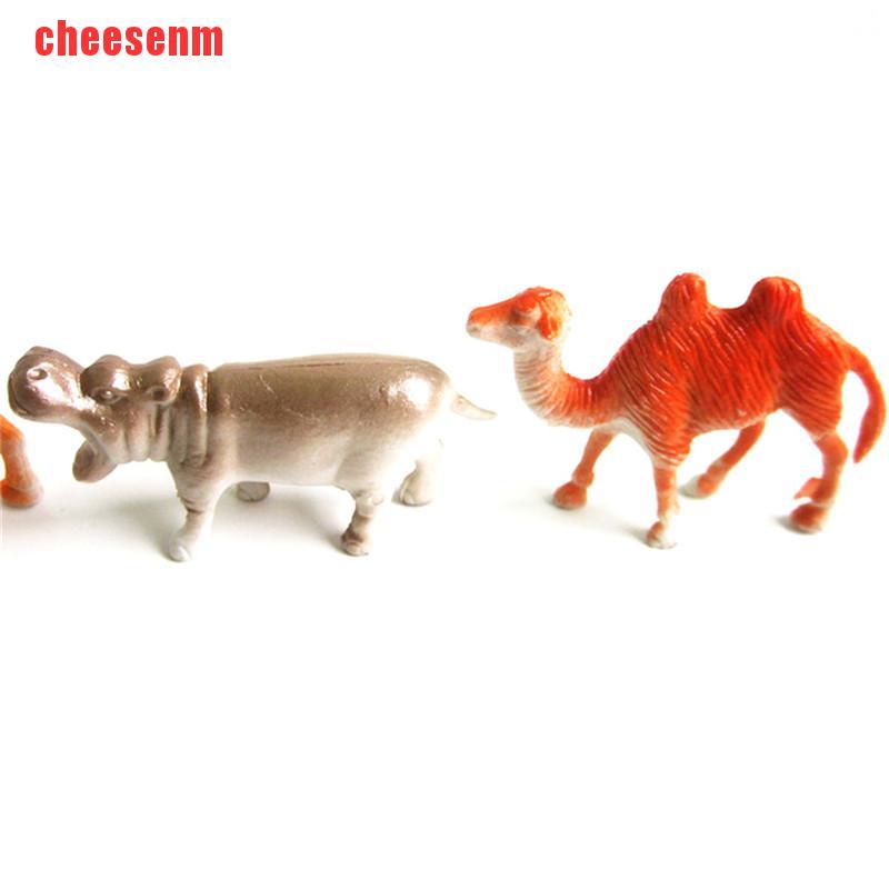 Set 8 Mô Hình Các Loài Động Vật Bằng Nhựa Cho Bé