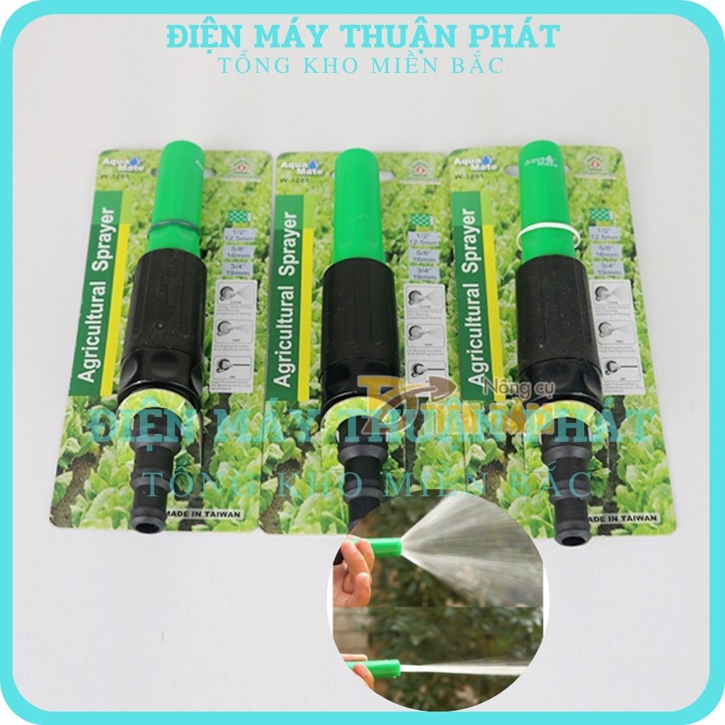 Vòi xịt vệ sinh tăng áp rửa xe máy ô tô tưới cây phun sương thông minh đa năng Aquamate 3201 giá rẻ