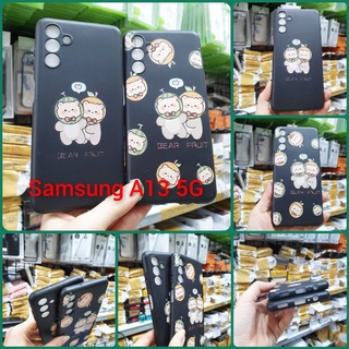 Ốp lưng Samsung A13 5G dẻo đen in hình siêu dễ thương bảo vệ camera