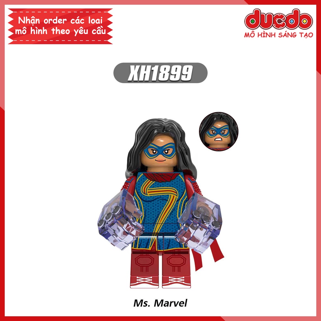 Minifigures các nhân vật Kỵ Sĩ Mặt Trăng Moon Knight Khonsu - Đồ chơi Lắp ghép Xếp hình Mini Mô hình X1895 X1896 X1897