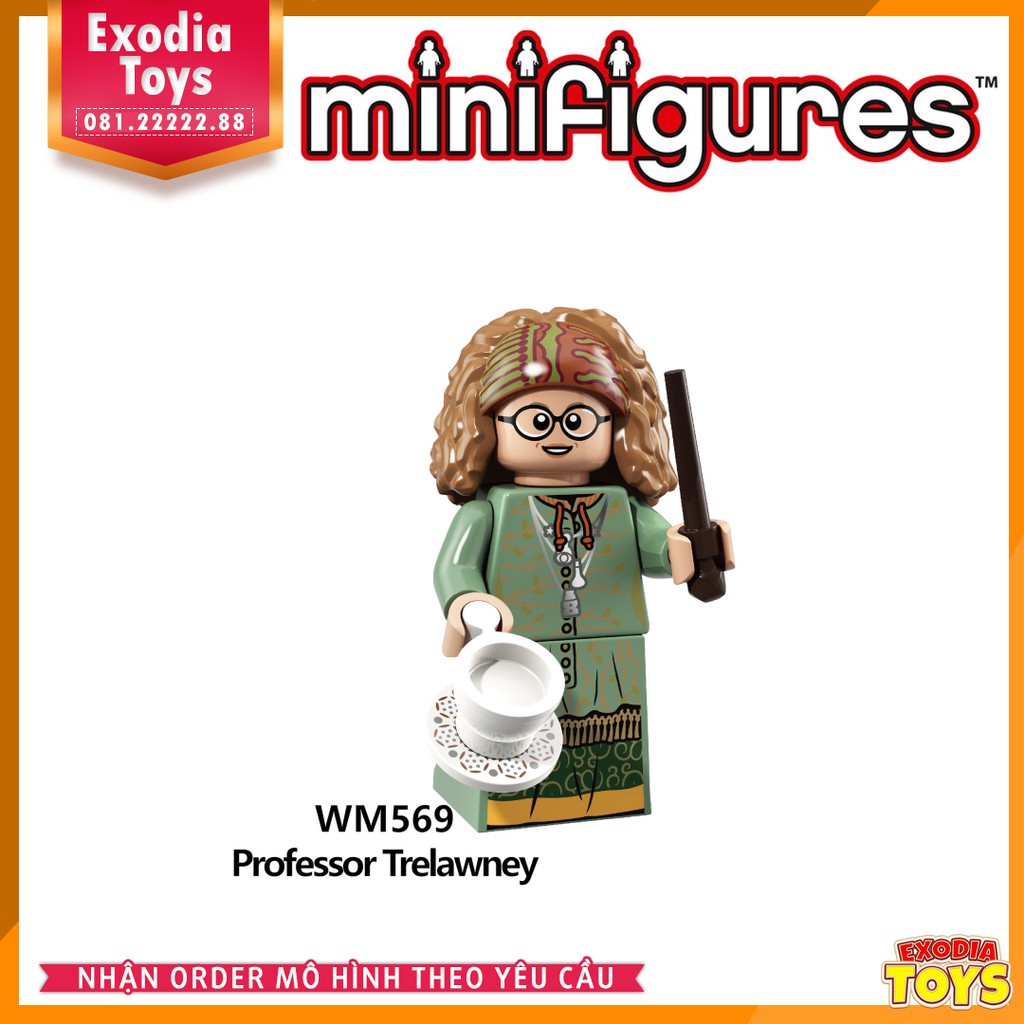 Xếp hình Minifigure Harry Potter cậu bé phù thủy - Đồ Chơi Lắp Ghép Sáng Tạo - WM6041
