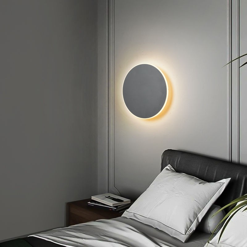✿﹍▤Đèn tường đơn giản hiện đại sáng tạo nền phòng khách ngủ đầu giường cầu thang trang trí Nguồn LED