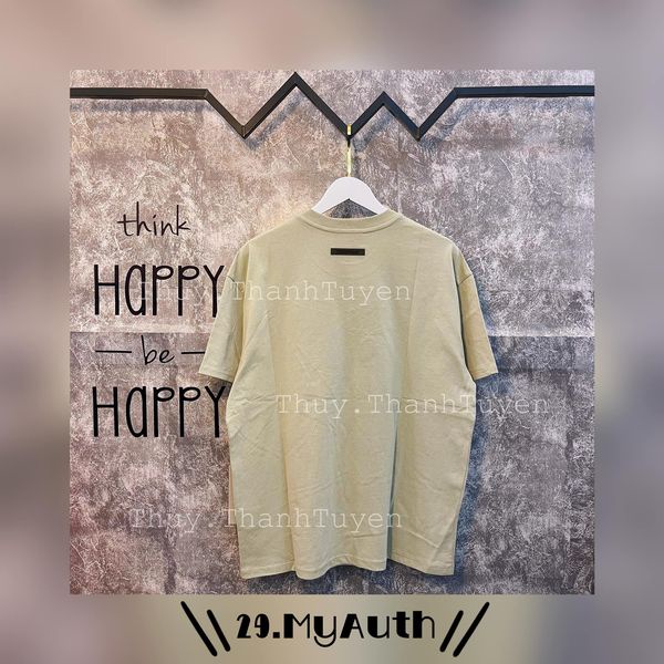 Áo thun logo basic ESSENTIALS  Concrete