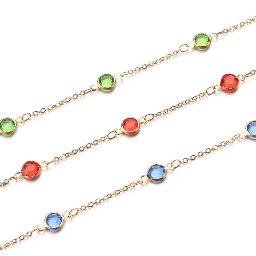 Dây Xích Kim Loại Đeo Mắt Kính Chống Trượt Hợp Thời Trang