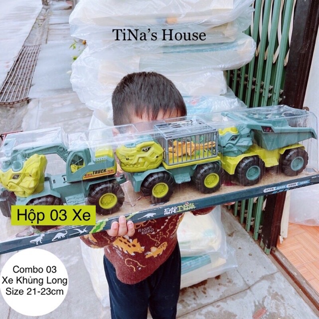 Xe Chở Khủng Long Đồ Chơi, Đồ Chơi Xe Khủng Long Cho Bé Nhiều Kích Thước Và Mẫu Mã Để Lựa Chọn Ạk!