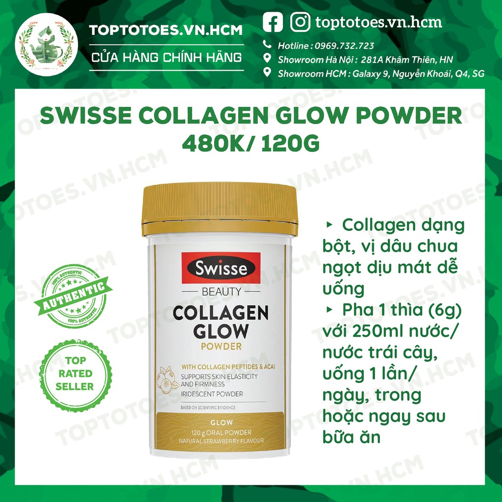 Viên Swisse Collagen Glow