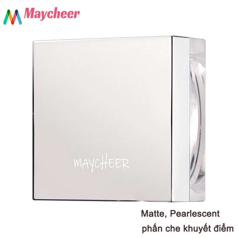 Phấn phủ che khuyết điểm MAYCHEER chống bám dầu chống nước và chống mồ hôi đa năng chuyên nghiệp 12g