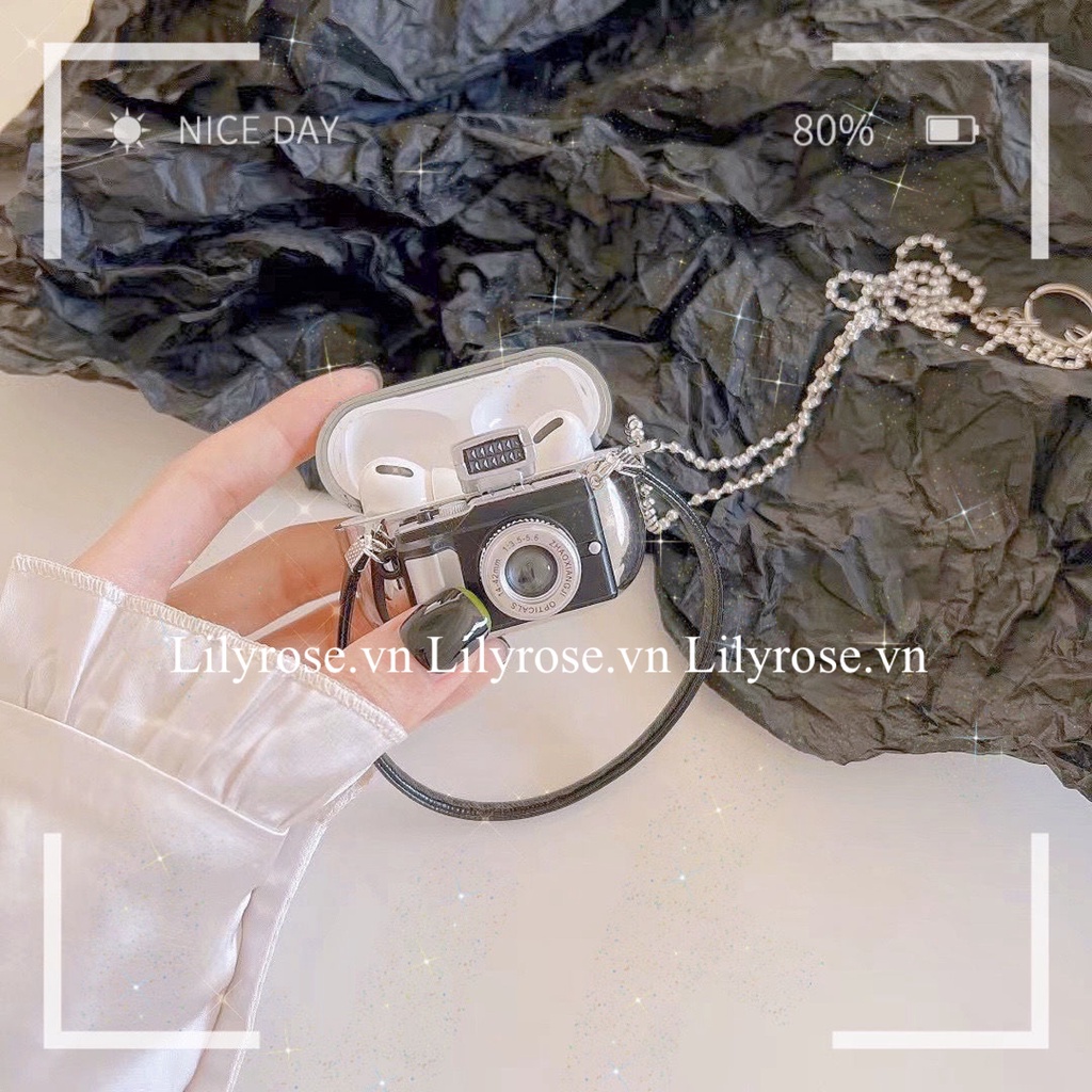 Vỏ Bảo Vệ Hộp Sạc Tai Nghe AirPods 1 2 3 Pro Bằng TPU Màu Bạc In Chữ it Can Shine Dành Cho AirPods 3rd 2021