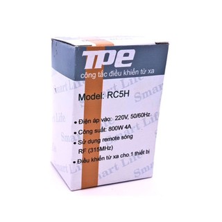 Công tắc điều khiển từ xa rf rc5h