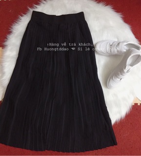 Váy xếp ly hot trend