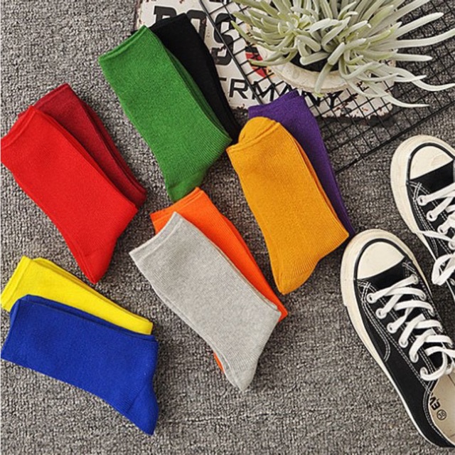 [Mã FAWINTER hoàn 15% xu đơn 99K] Tất nhún cổ cao vintage hàn quốc | BigBuy360 - bigbuy360.vn