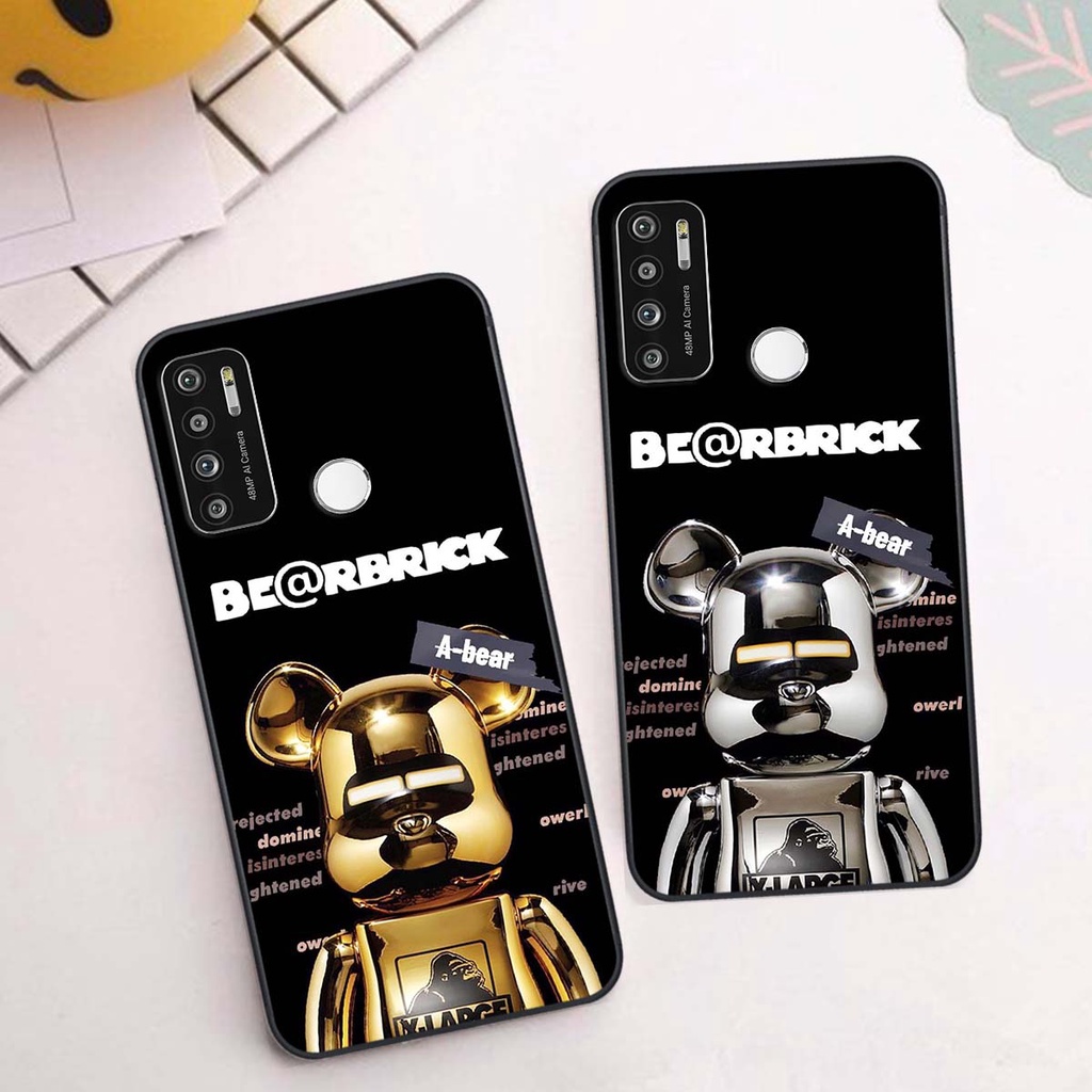 Ốp lưng Vsmart Star 5 / Joy 4 / Live 4 in hình gấu Bear Brick siêu đẹp bảo vệ điện thoại