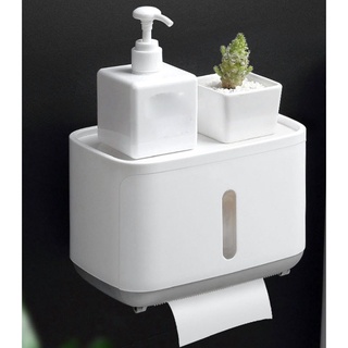 Hộp treo đựng giấy vệ sinh treo tường chống thấm Ecoco E1807