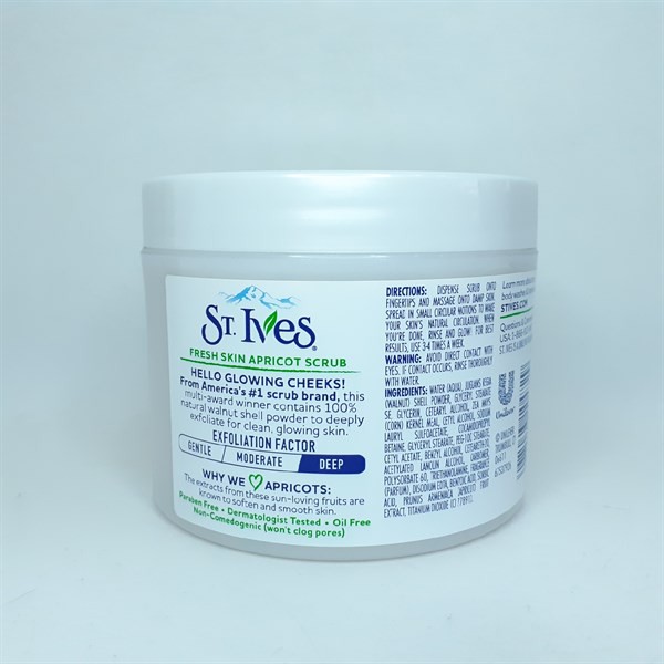 Kem Tẩy Tế Bào Chết Toàn Thân St.Ives Fresh Skin Apricot Scrub 283g