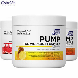 Thực Phẩm Bổ Sung Tăng Sức Mạnh Ostrovit Pump Pre Workout 30 Lần Dùng - Chính hãng 100%