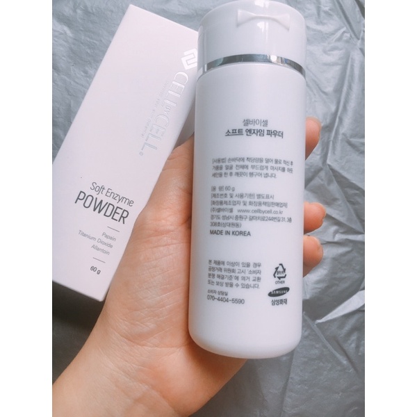 BỘT SỮA RỬA MẶT CELL by CELL (Làm sạch sâu và ngăn ngừa mụn)