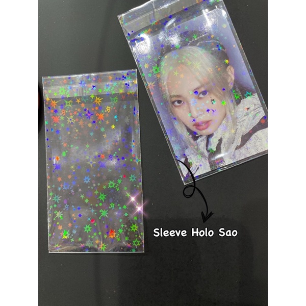 Set 10 Sleeve đựng Card hologram 60 x 89 mm