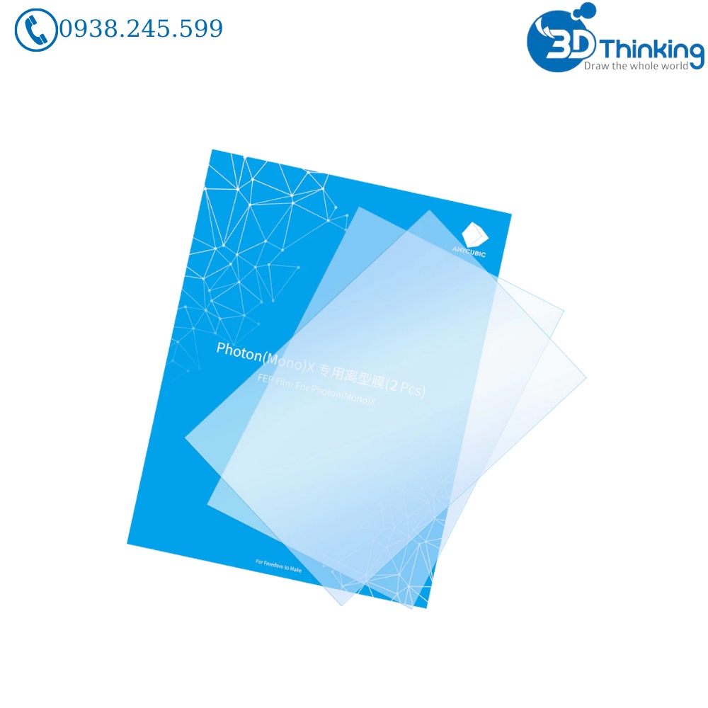 Phim FEP cho Máy in 3D Photon Mono X / Mono X 6K / M3 Plus