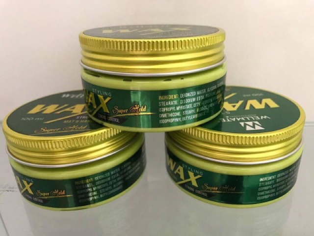 Wax( sáp) vuốt tóc nam Wellmate tạo kiểu cho nam