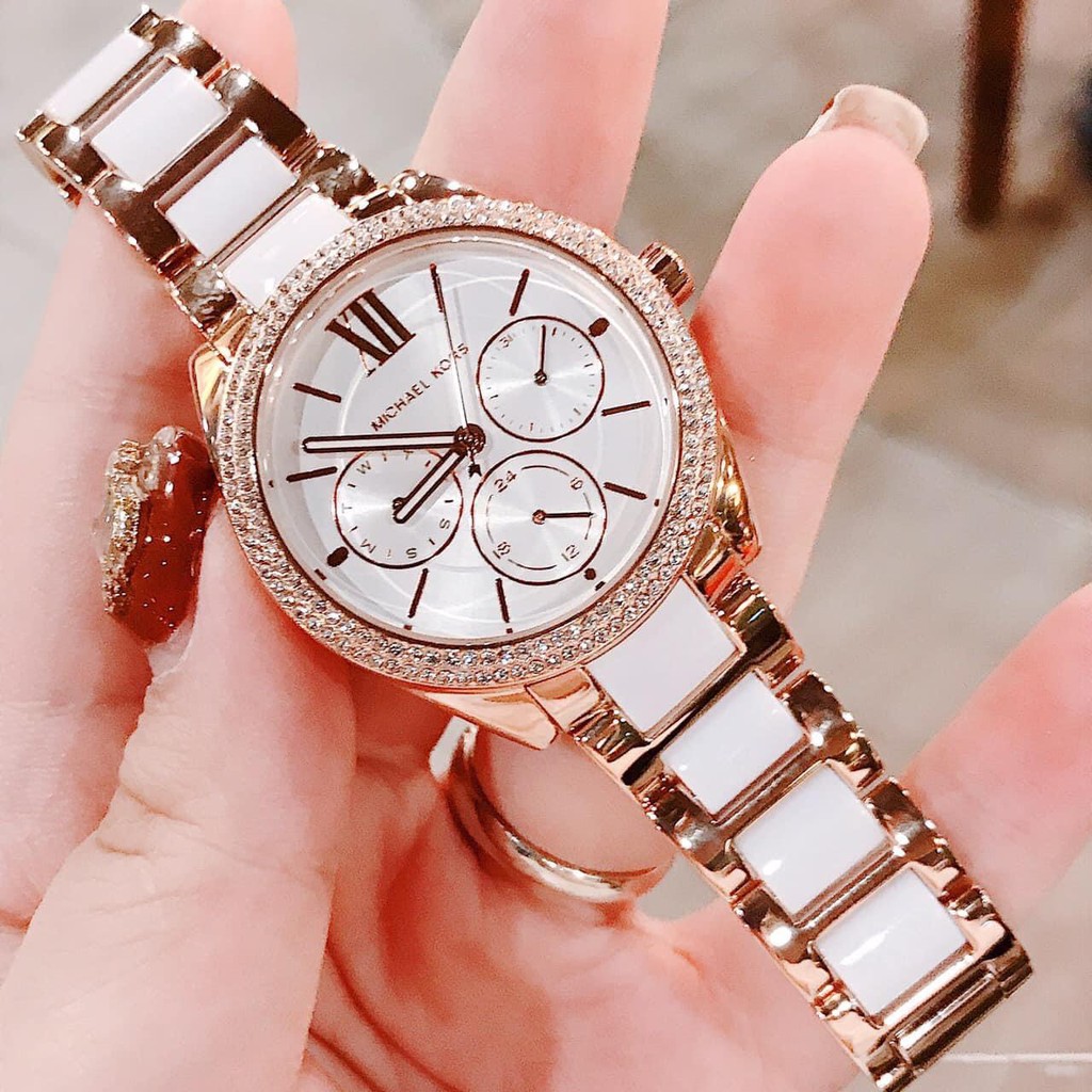 Đồng hồ nữ chính hãng Michael Kors MK7131 - Máy quartz pin - Mặt kính khoáng
