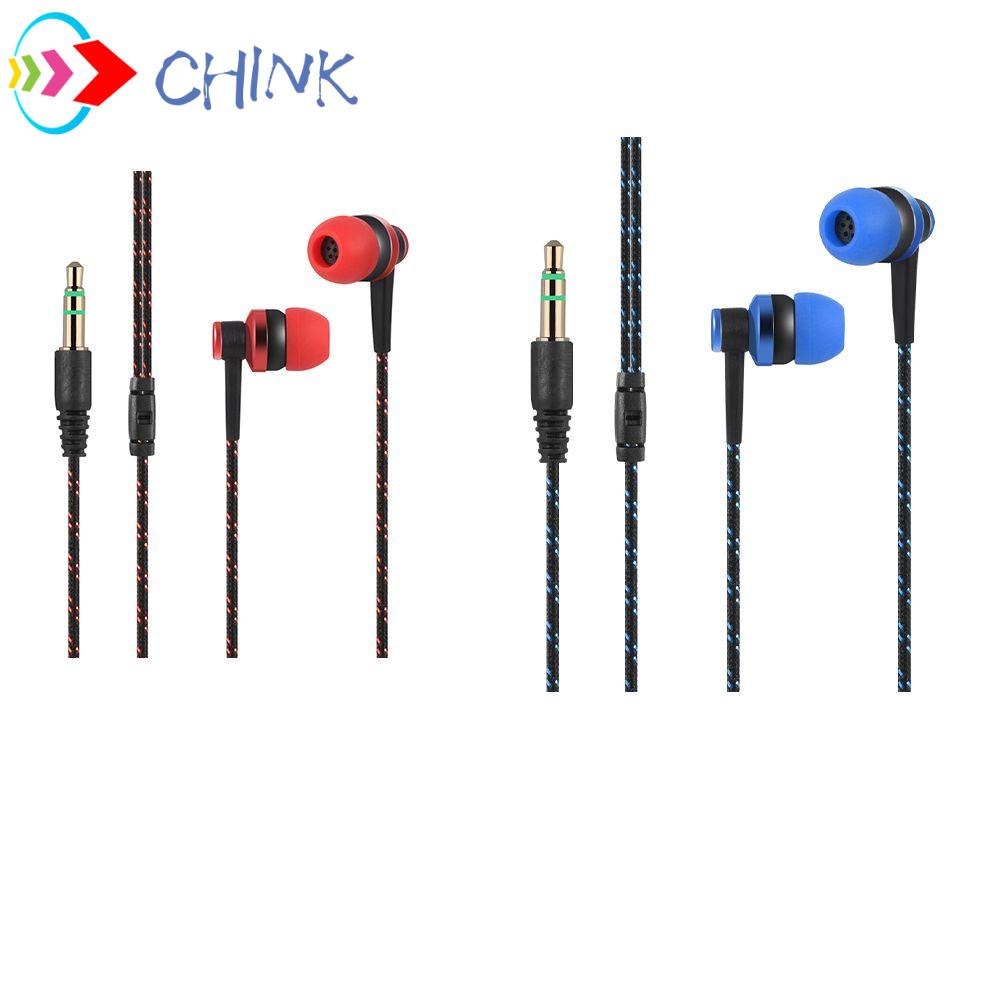 CHINK Portable 3.5mm Earbuds Bass HiFi Headphone In-Ear Earphone Universal Wired Earpiece Mobile Phone Stereo