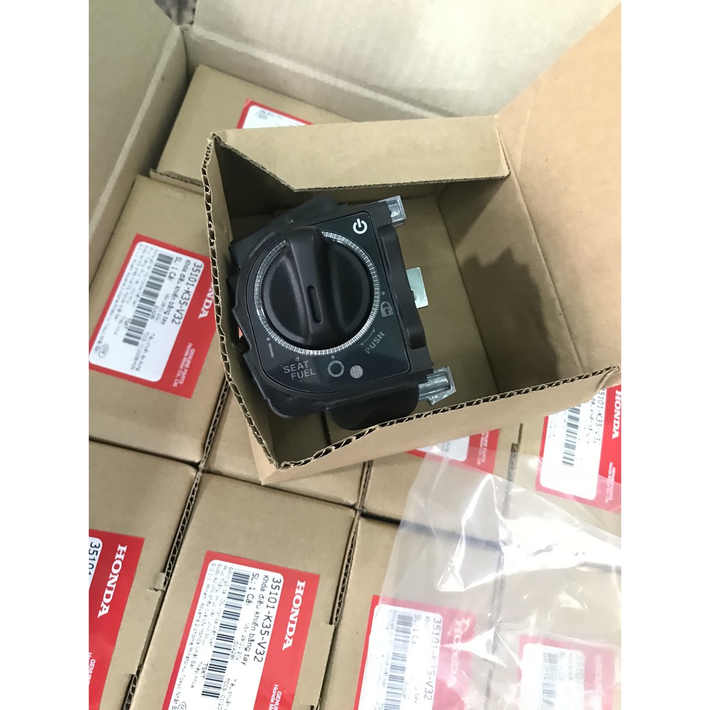 Lẻ núm ổ khoá smartkey Honda chính hãng SH, PCX