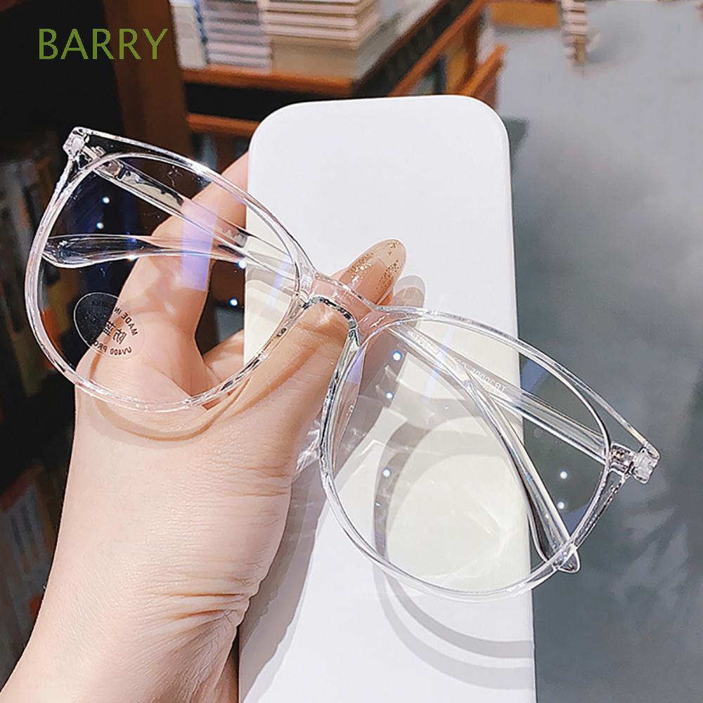 Mắt kính gọng tròn trong suốt chống ánh sáng xanh phong cách retro thời trang cho nam và nữ