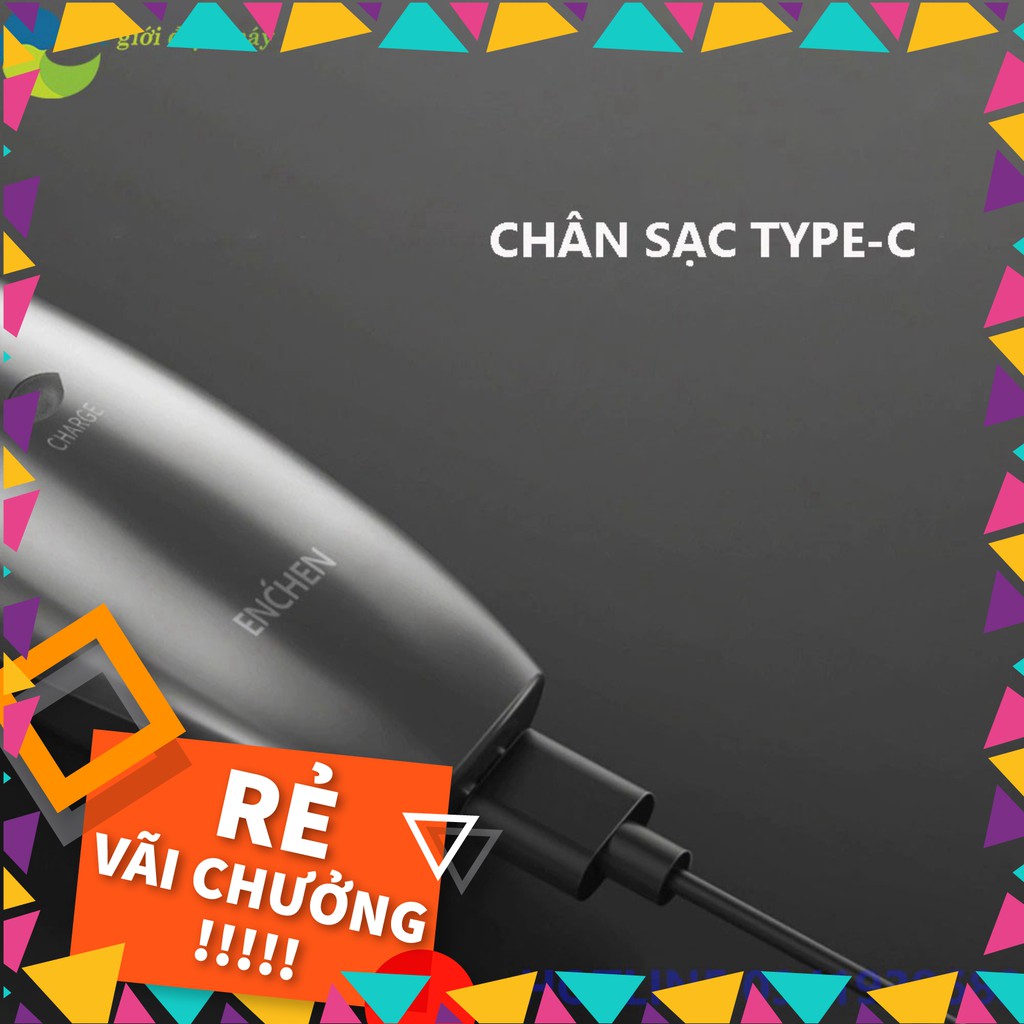 [SALE] Tông đơ cắt tóc Xiaomi Enchen Sharp R - Bảo hành 6 tháng - Shop Thế Giới Điện Máy .