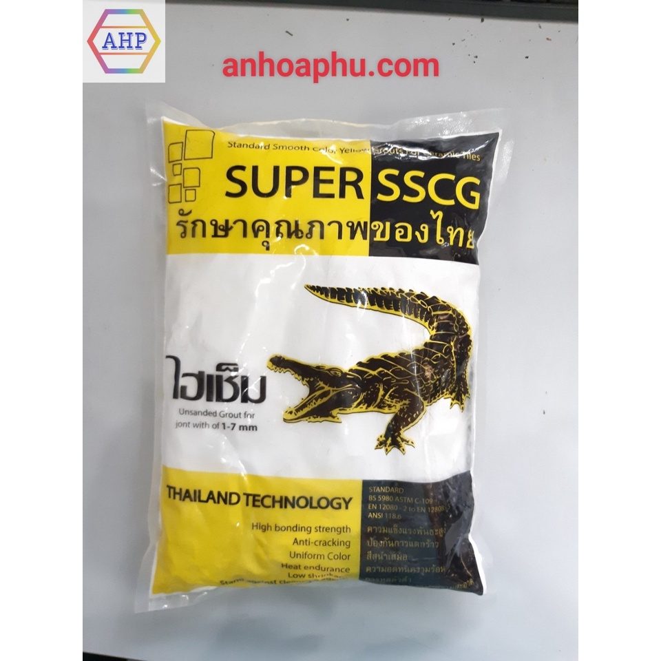 Keo chà ron cá sấu Thái Lan, keo chít mạch bịch 1kg