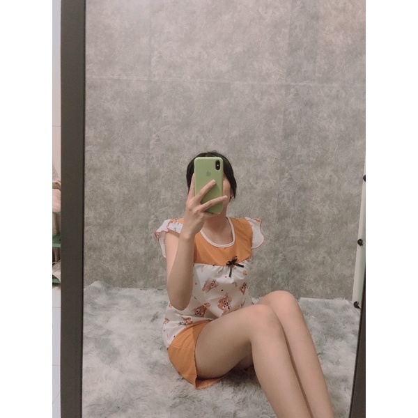 Đồ bộ mặc nhà tay ngắn - Đồ ngủ thoải mái | BigBuy360 - bigbuy360.vn